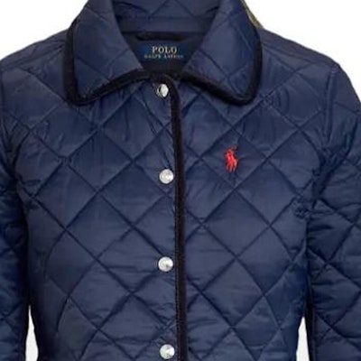 (W) 폴로 랄프 로렌 SS23 퀼팅 코튼 재킷 네이비 - 로고 자수. 211839410-002 Details for (W) 폴로 랄프 로렌 SS23 퀼팅 코튼 재킷 네이비 - 로고 자수. 211839410-002