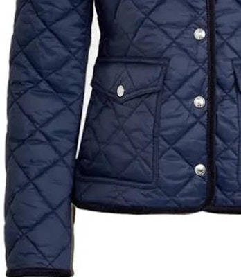 (W) 폴로 랄프 로렌 SS23 퀼팅 코튼 재킷 네이비 - 로고 자수. 211839410-002 Cheap (W) 폴로 랄프 로렌 SS23 퀼팅 코튼 재킷 네이비 - 로고 자수. 211839410-002