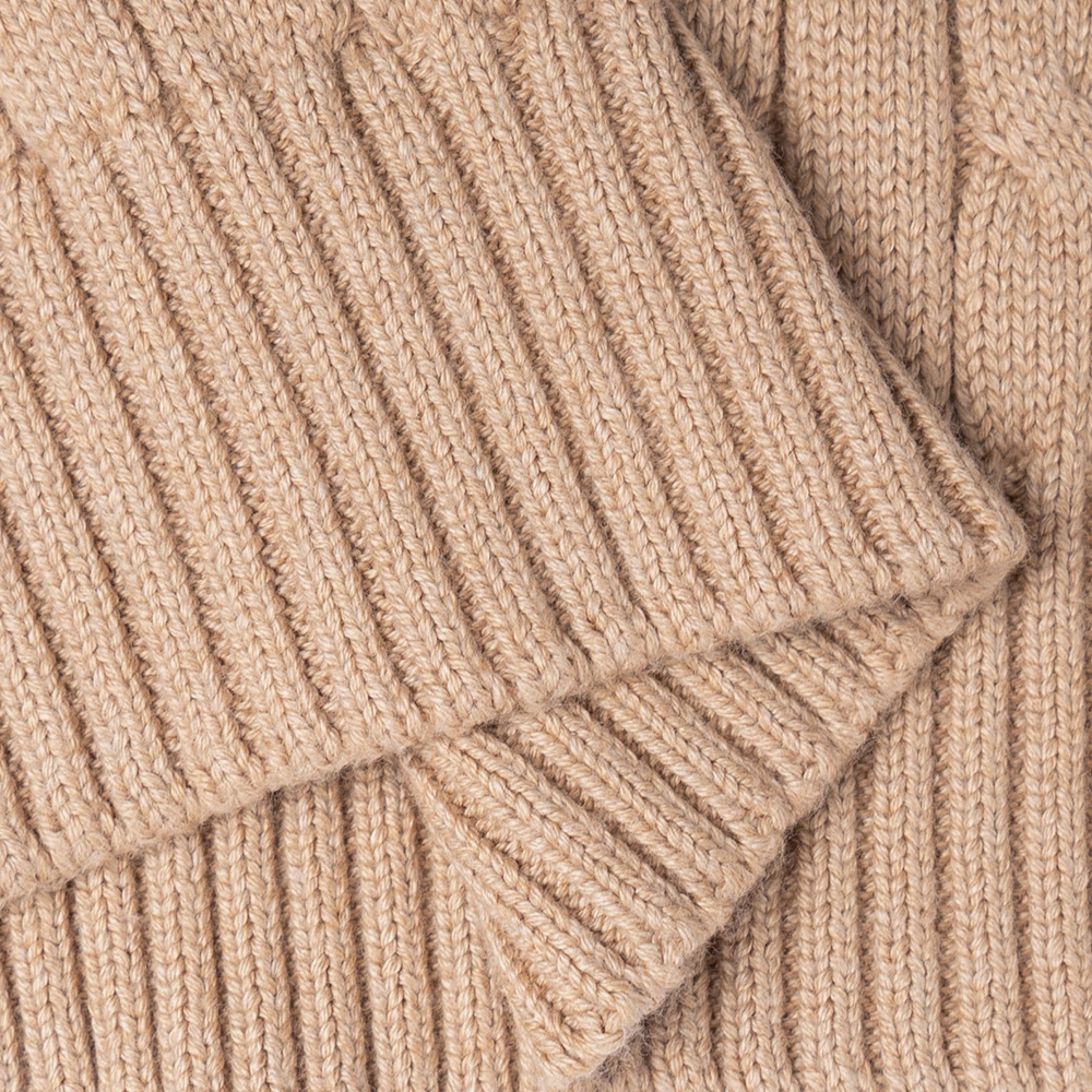 Details for (W) 폴로 랄프 로렌 SS23 솔리드 로고 자수 니트 스웨터 카키. 211881700-001