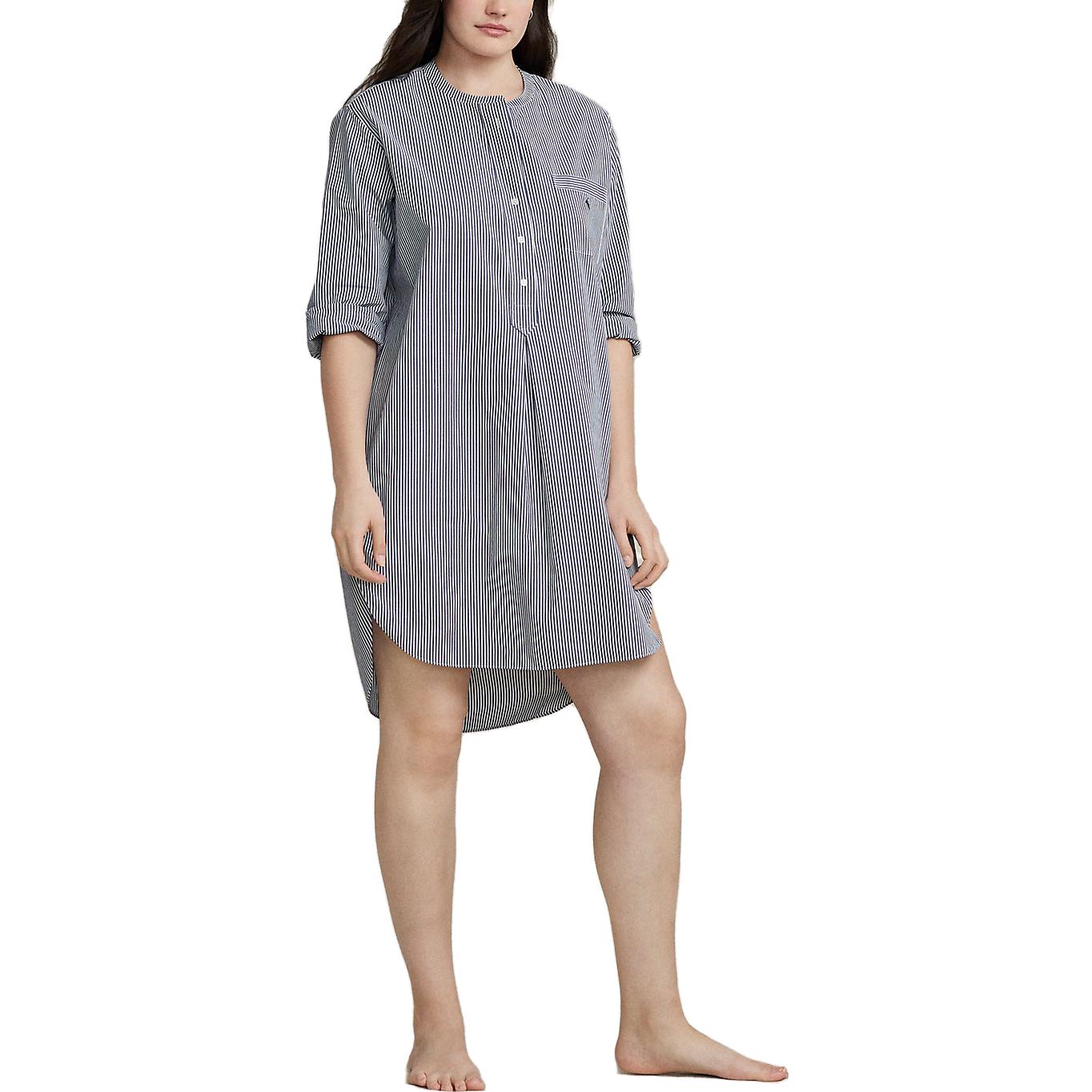 Lookbook (W) ポロラルフローレン SS23 ストライプ 長袖ブルードレス WMPOSLPNDV20003-999