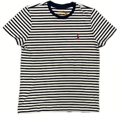 (W) Polo Ralph Lauren SS23 條紋印花短袖圓領T恤 藍白搭配 211698030-021 Order (W) Polo Ralph Lauren SS23 條紋印花短袖圓領T恤 藍白搭配 211698030-021