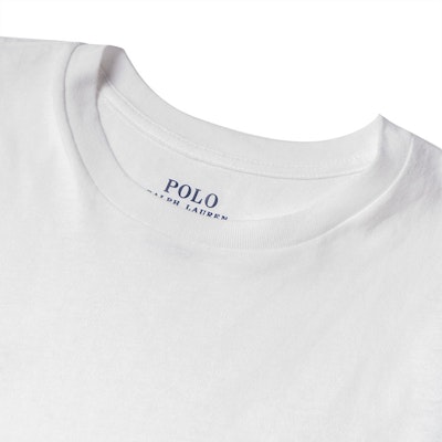 (W) Polo Ralph Lauren SS23 白色刺繡標誌圓領T恤。 211747407-002 Purchase (W) Polo Ralph Lauren SS23 白色刺繡標誌圓領T恤。 211747407-002