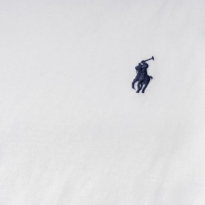 (W) Polo Ralph Lauren SS23 白色刺繡標誌圓領T恤。 211747407-002 Details for (W) Polo Ralph Lauren SS23 白色刺繡標誌圓領T恤。 211747407-002