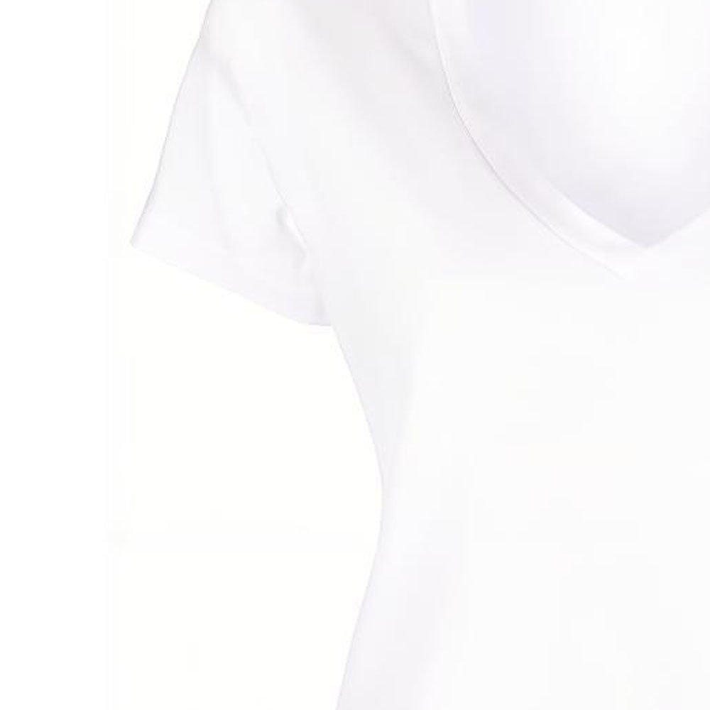 Sizing (W) ポロ ラルフ ローレン SS23 ホワイト ロゴ刺繍 半袖 Tシャツ. 211902403-001