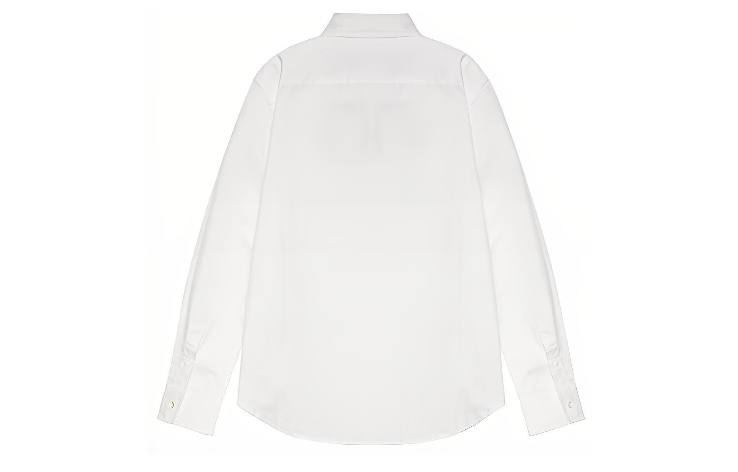 (Women) Polo Ralph Lauren SS23  White Long Sleeve Shirt with Logo Embroidery. 211891376-001 圖 3