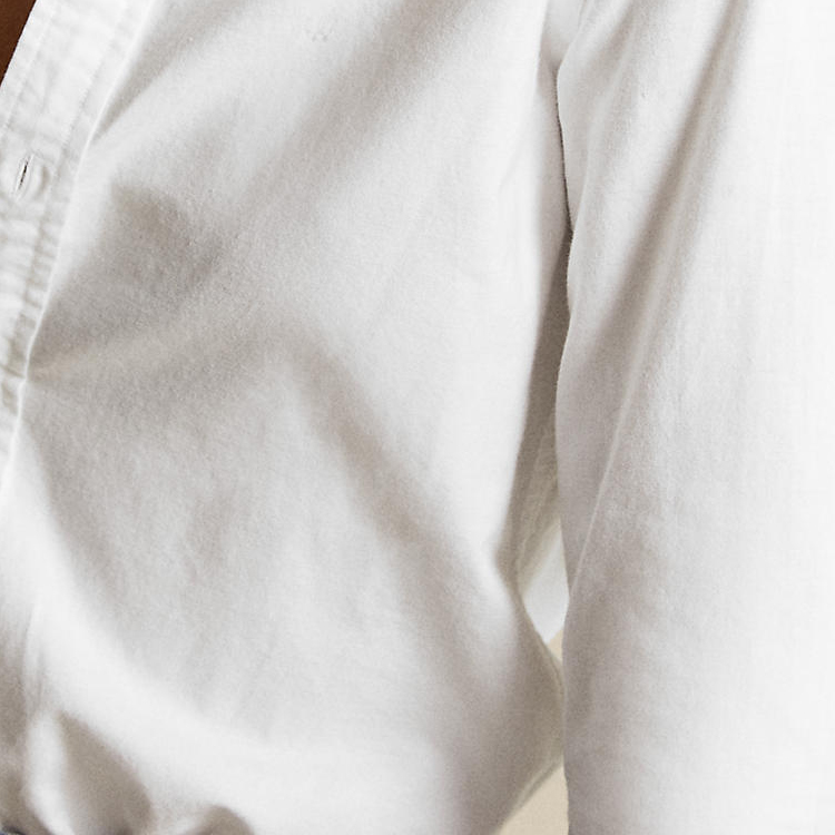 Sizing (W) Polo Ralph Lauren SS23 白色長袖翻領扣襟襯衫 211747514-001