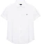 Buy (Women) Polo Ralph Lauren SS23 White Short Sleeve Shirt with Embroidered Logo. 211907678-001