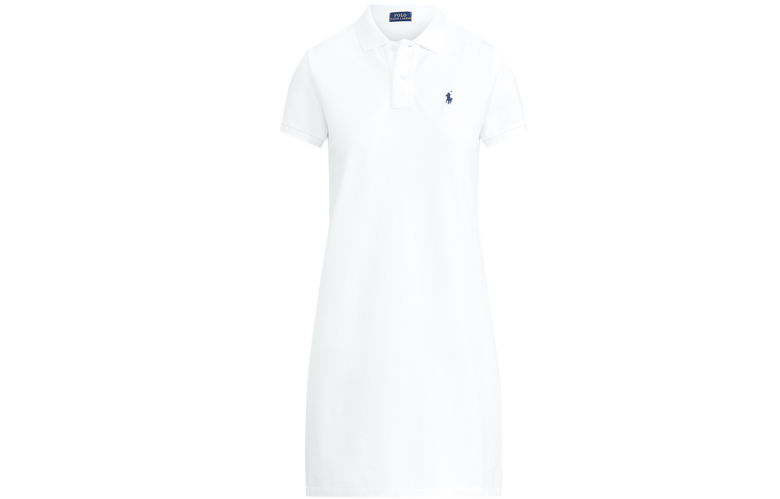 (Women) Polo Ralph Lauren SS23  White Sleeveless Embroidered Dress. WMPODRSNN820092-100