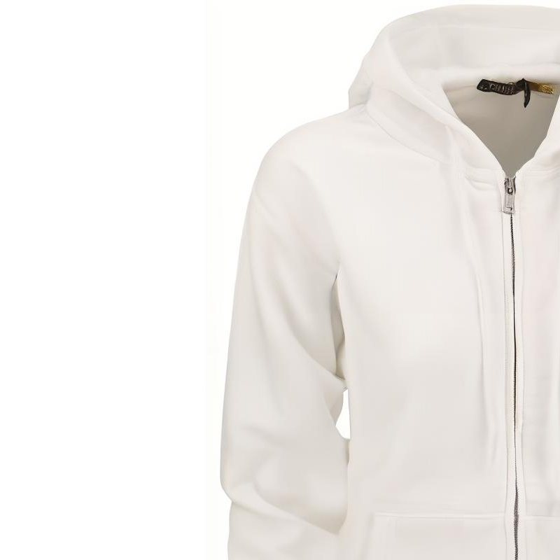 Sizing (W) Polo Ralph Lauren SS23 Sudadera con Capucha Blanca con Cremallera 211891559-001