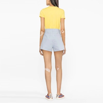 (W) Polo Ralph Lauren SS23 黃色刺繡Logo寬版T恤 211898698-001 Shop (W) Polo Ralph Lauren SS23 黃色刺繡Logo寬版T恤 211898698-001