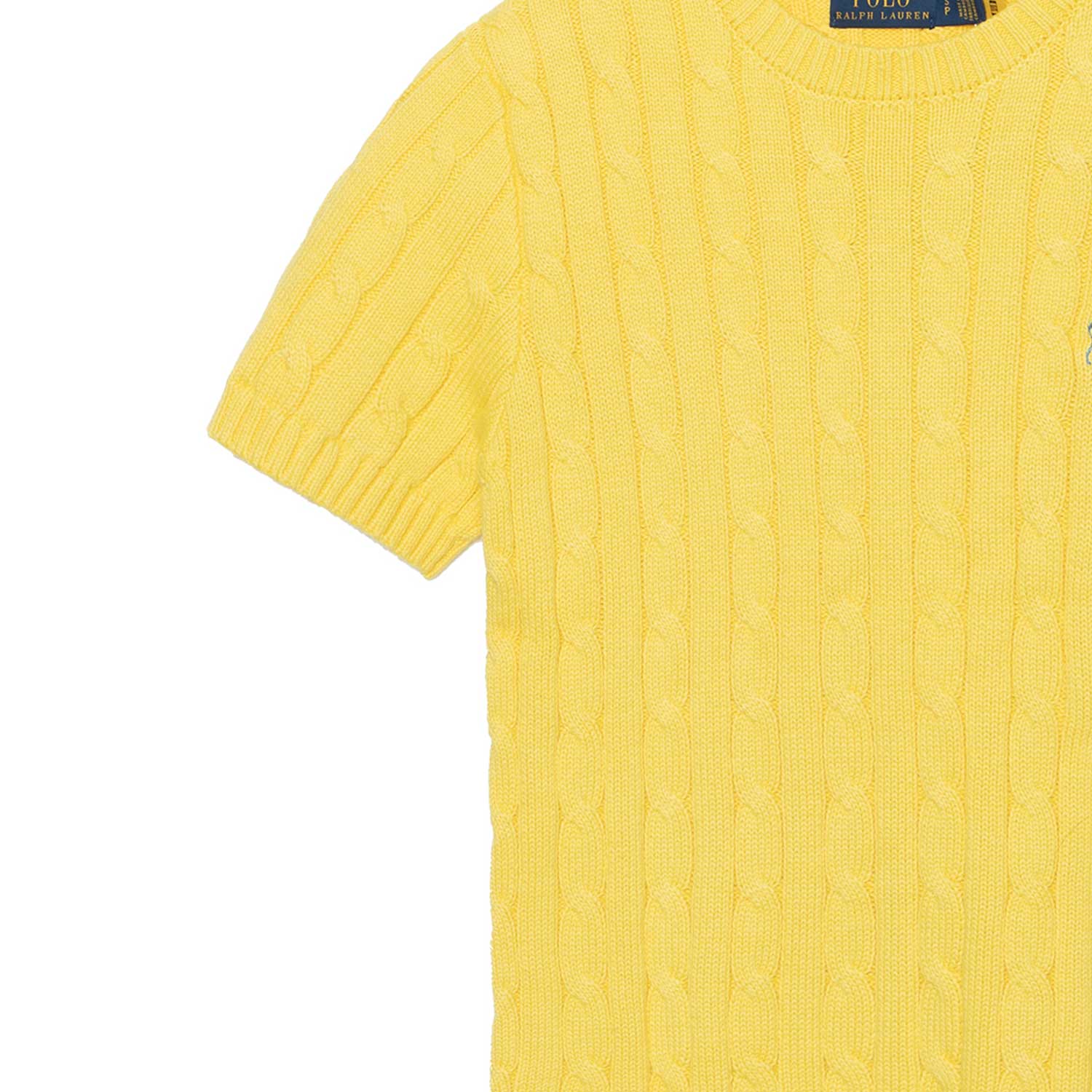 (Women) Polo Ralph Lauren SS23  Yellow Plain Logo Embroidered Knit Pullover Sweater 211910987-005 圖 6