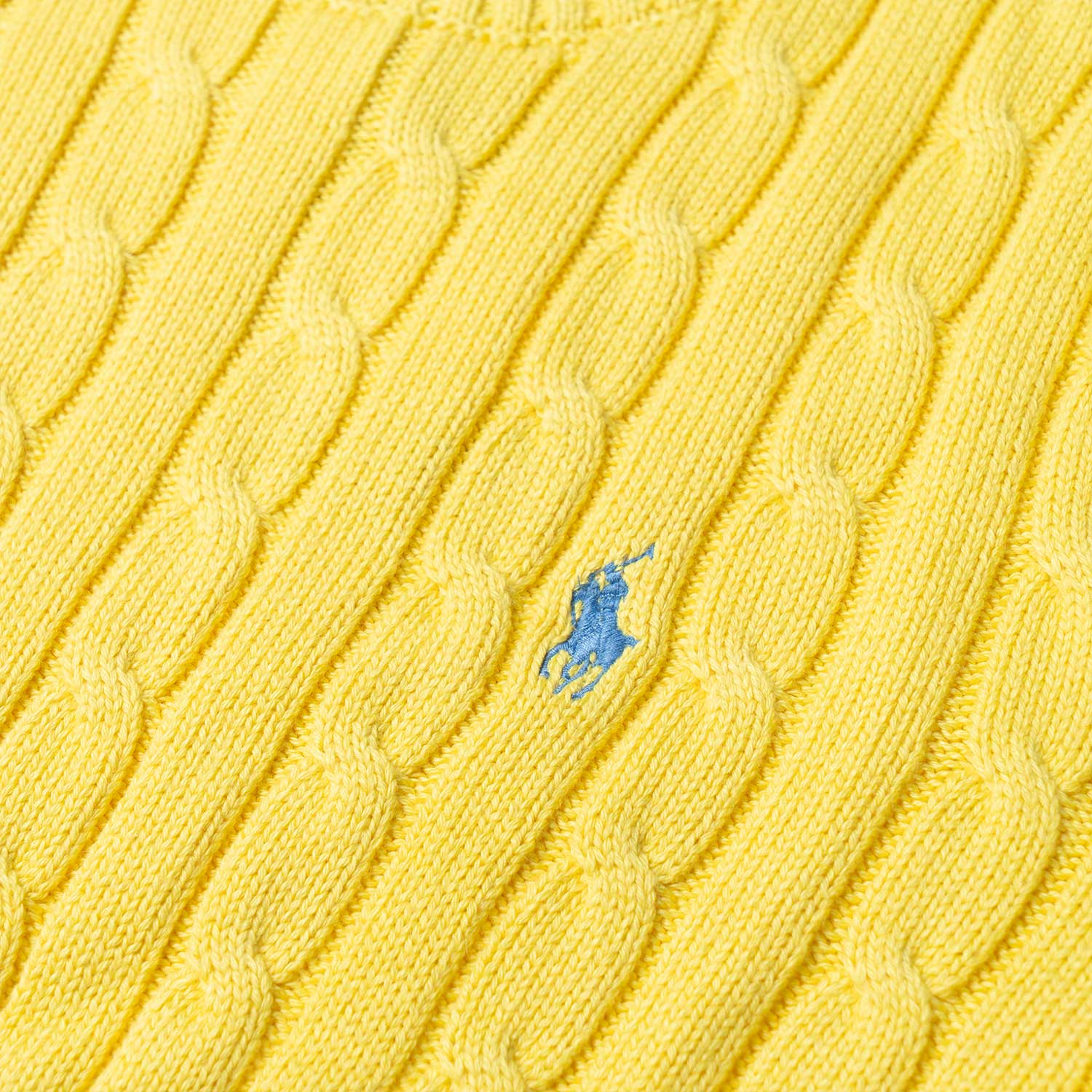 (Women) Polo Ralph Lauren SS23  Yellow Plain Logo Embroidered Knit Pullover Sweater 211910987-005 圖 7