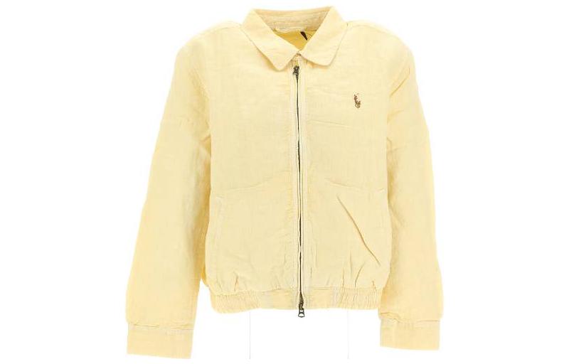 (Women) Polo Ralph Lauren SS23  Yellow Zip Jacket with Embroidered Logo 211888260-003 圖 2