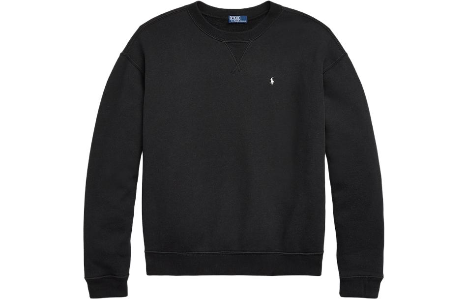 (Women) Polo Ralph Lauren SS23 Black Logo Embroidered Casual Sweatshirt WMPOKNINFB20432-001 圖 2