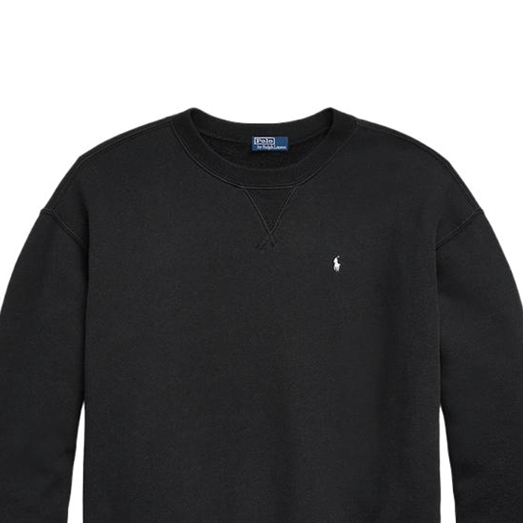 (Women) Polo Ralph Lauren SS23 Black Logo Embroidered Casual Sweatshirt WMPOKNINFB20432-001 圖 6