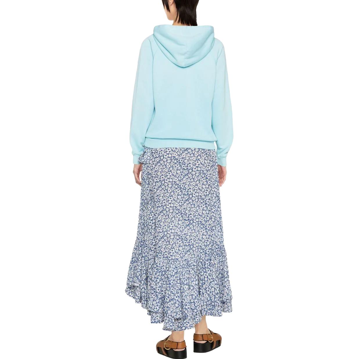 Shop (W) Polo Ralph Lauren SS23 女款印花连帽衫 浅蓝色套头衫 211892658-001