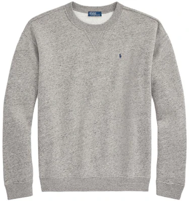 (W) Polo Ralph Lauren SS23 Sweatshirt Kelabu Leher Bulat dengan Logo Sulam WMPOKNINFB20458-020 Order (W) Polo Ralph Lauren SS23 Sweatshirt Kelabu Leher Bulat dengan Logo Sulam WMPOKNINFB20458-020