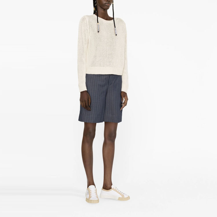 (Women) Polo Ralph Lauren SS23 Ivory White  Casual Knit Pullover Sweater. 211906076-001 圖 3