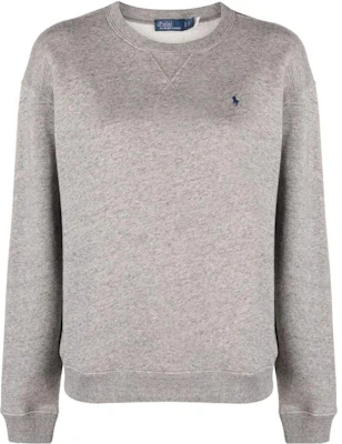 (W) 폴로 랄프 로렌 SS23 로고 크루넥 스웨트셔츠 그레이 211891557-004 Buy (W) 폴로 랄프 로렌 SS23 로고 크루넥 스웨트셔츠 그레이 211891557-004