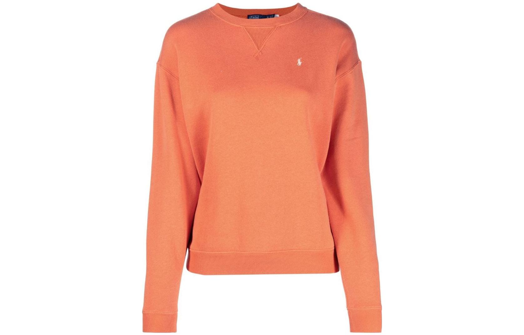 (Women) Polo Ralph Lauren SS23 Logo Print Pullover Sweatshirt 211891557-005