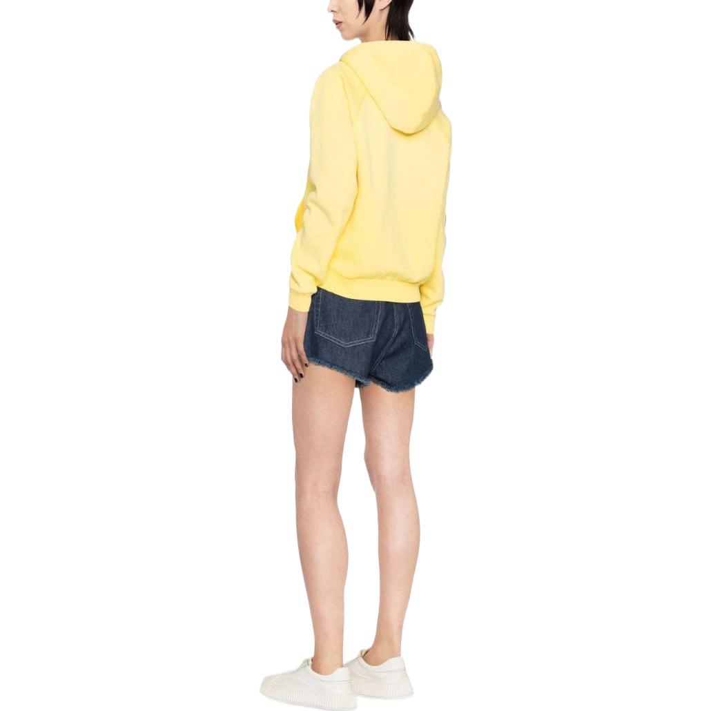 (Women) Polo Ralph Lauren SS23 Pattern Printed Yellow Pullover Hoodie 211892658-002 圖 4