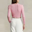 Purchase (W) Polo Ralph Lauren SS23 Pink Slim Fit Kabel-Knit Cotton Sweater Wanita Logo Sulam. WMPOSWENC020592-650