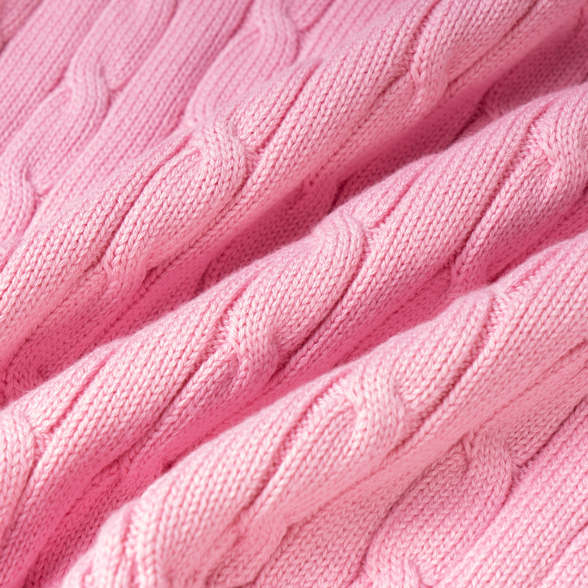 (Women) Polo Ralph Lauren SS23 Pink V-Neck Pullover Sweater  Long Sleeve. 211891641-004 圖 4