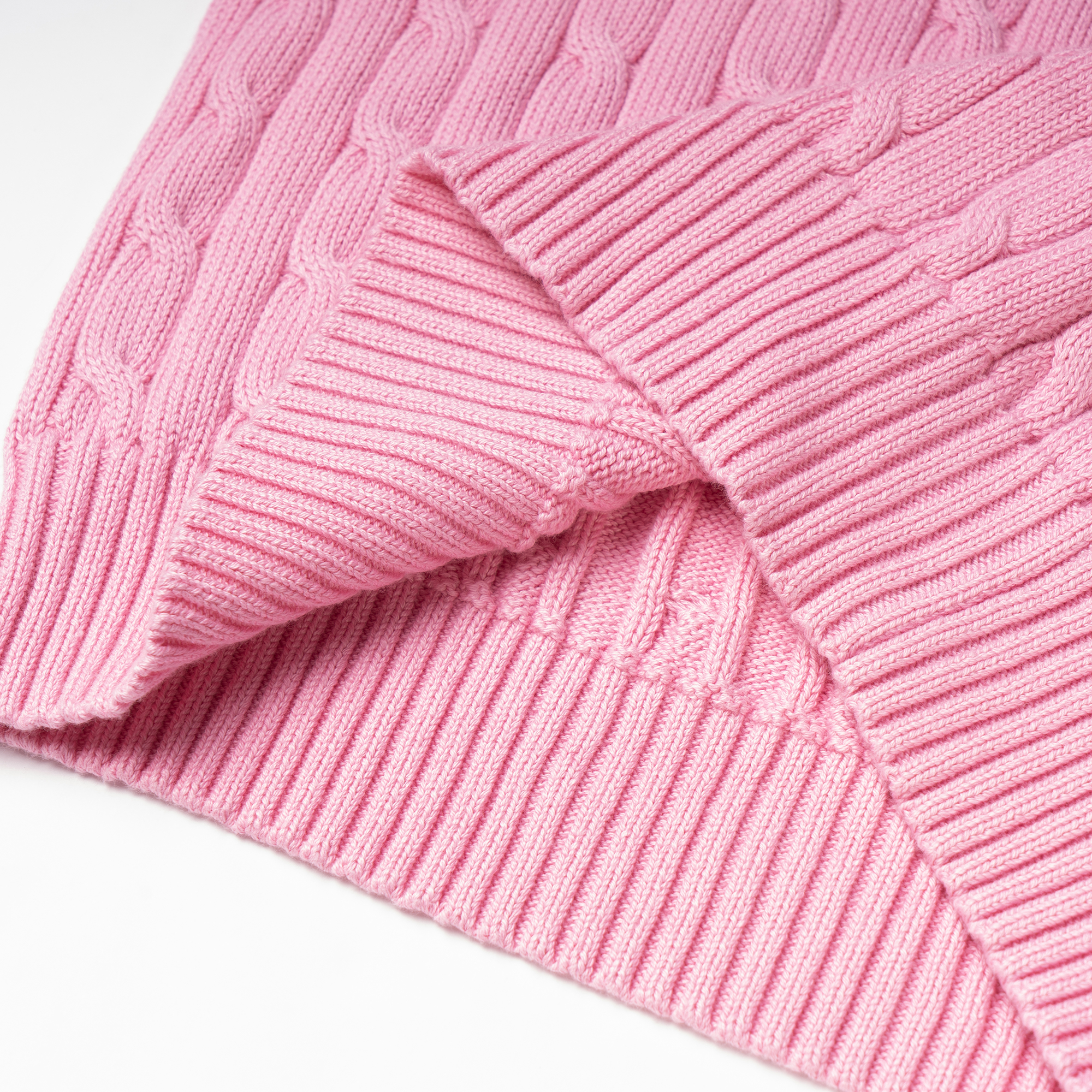 (Women) Polo Ralph Lauren SS23 Pink V-Neck Pullover Sweater  Long Sleeve. 211891641-004 圖 5