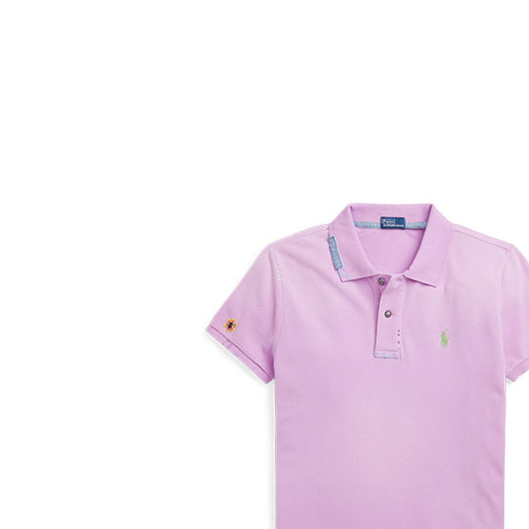 (Women) Polo Ralph Lauren SS23 Slim Fit Solid Cotton Mesh Polo Shirt  Pink WMPOKNINCU20749-500 圖 6