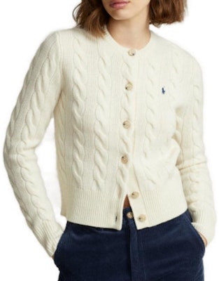 (W) Polo Ralph Lauren SS23 Suéter Color Sólido Cuello Redondo con Botones WMPOSWENDW20175 Purchase (W) Polo Ralph Lauren SS23 Suéter Color Sólido Cuello Redondo con Botones WMPOSWENDW20175