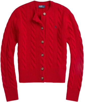 (W) Polo Ralph Lauren SS23 Suéter Color Sólido Cuello Redondo con Botones WMPOSWENDW20175 Details for (W) Polo Ralph Lauren SS23 Suéter Color Sólido Cuello Redondo con Botones WMPOSWENDW20175