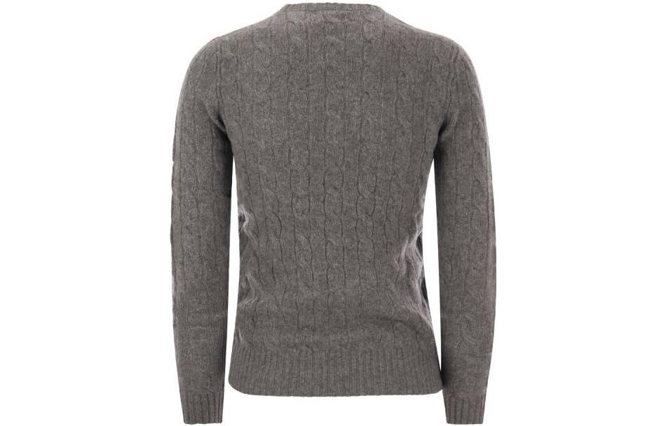 (Women) Polo Ralph Lauren SS23 Solid Knit Crewneck Sweater  Grey. 211910421013 圖 3