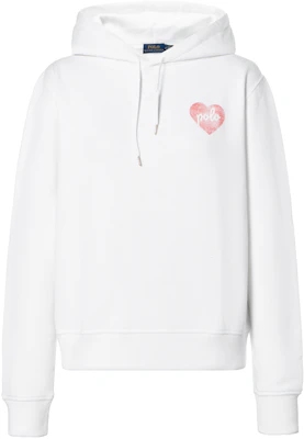 (W) Polo Ralph Lauren SS23 白色爱心图案抽绳连帽衫 WMPOKNINFB20187-100 Buy (W) Polo Ralph Lauren SS23 白色爱心图案抽绳连帽衫 WMPOKNINFB20187-100
