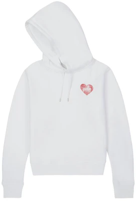 (W) Polo Ralph Lauren SS23 白色爱心图案抽绳连帽衫 WMPOKNINFB20187-100 Order (W) Polo Ralph Lauren SS23 白色爱心图案抽绳连帽衫 WMPOKNINFB20187-100
