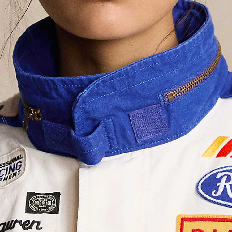 Sizing (W) Polo Ralph Lauren SS24 字母數字賽車飛行員外套皇家藍 WMPOOTWNDG20049-400