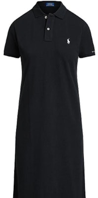 (W) Polo Ralph Lauren SS24 黑色短袖翻領連衣裙附標誌. WMPODRSNFA20218-001 Shop (W) Polo Ralph Lauren SS24 黑色短袖翻領連衣裙附標誌. WMPODRSNFA20218-001
