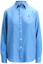 Buy (W) Polo Ralph Lauren SS24 藍色寬鬆長袖刺繡標誌襯衫。 WMPOSHTNDO20615-400