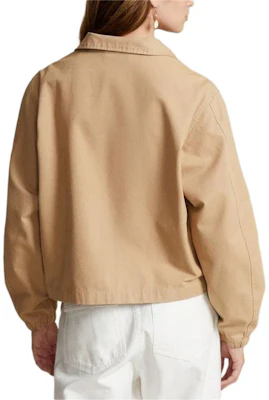 (W) Polo Ralph Lauren SS24 Jaket Kasual Loose Fit Stand Collar Khaki. WMPOOTWN5A20073-250 Shop (W) Polo Ralph Lauren SS24 Jaket Kasual Loose Fit Stand Collar Khaki. WMPOOTWN5A20073-250