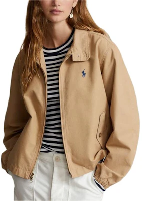(W) Polo Ralph Lauren SS24 Jaket Kasual Loose Fit Stand Collar Khaki. WMPOOTWN5A20073-250 Purchase (W) Polo Ralph Lauren SS24 Jaket Kasual Loose Fit Stand Collar Khaki. WMPOOTWN5A20073-250