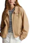 Purchase (W) Polo Ralph Lauren SS24 Jaket Kasual Loose Fit Stand Collar Khaki. WMPOOTWN5A20073-250