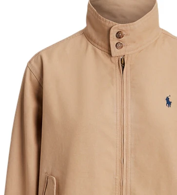 (W) Polo Ralph Lauren SS24 Jaket Kasual Loose Fit Stand Collar Khaki. WMPOOTWN5A20073-250 Sizing (W) Polo Ralph Lauren SS24 Jaket Kasual Loose Fit Stand Collar Khaki. WMPOOTWN5A20073-250