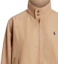 Sizing (W) Polo Ralph Lauren SS24 Jaket Kasual Loose Fit Stand Collar Khaki. WMPOOTWN5A20073-250