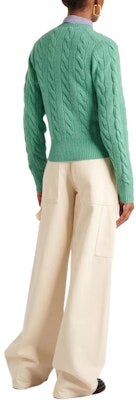 (W) Polo Ralph Lauren SS24绿色长袖针织开衫徽标刺绣 211910443-014 Shop (W) Polo Ralph Lauren SS24绿色长袖针织开衫徽标刺绣 211910443-014