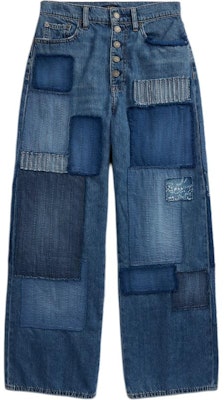 (W) ポロラルフローレン SS24 ハイウエスト ワイドレッグ クロップドジーンズ ブルー WMPODNMNA820020-400 Buy (W) ポロラルフローレン SS24 ハイウエスト ワイドレッグ クロップドジーンズ ブルー WMPODNMNA820020-400