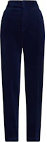 Order (W) Pantalones Casuales Tapered de Cintura Alta Indigo Polo Ralph Lauren SS24 con Bolsillos. WMPOPNTNDL20231-410