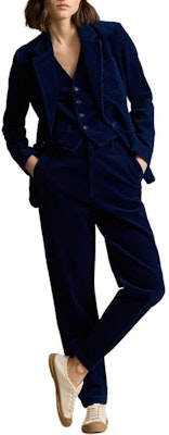 (W) ポロラルフローレン SS24 インディゴ ハイウエスト テーパード カジュアルパンツ ポケット付き WMPOPNTNDL20231-410 Lookbook (W) ポロラルフローレン SS24 インディゴ ハイウエスト テーパード カジュアルパンツ ポケット付き WMPOPNTNDL20231-410