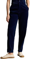 Shop (W) Pantalones Casuales Tapered de Cintura Alta Indigo Polo Ralph Lauren SS24 con Bolsillos. WMPOPNTNDL20231-410