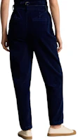 Purchase (W) Pantalones Casuales Tapered de Cintura Alta Indigo Polo Ralph Lauren SS24 con Bolsillos. WMPOPNTNDL20231-410