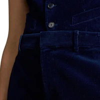 Details for (W) Pantalones Casuales Tapered de Cintura Alta Indigo Polo Ralph Lauren SS24 con Bolsillos. WMPOPNTNDL20231-410