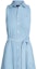 Shop (Women) Polo Ralph Lauren SS24 Indigo Sleeveless A-Line Belted Shirt Dress WMPODRSNFA20704-410